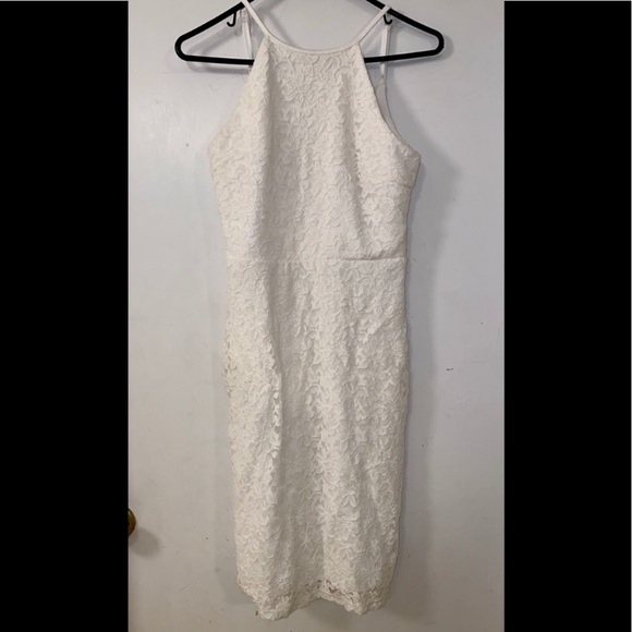 Lulu’s Magic of Love White Lace Bodycon Dress - Picture 3 of 3
